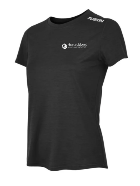 Fusion Womens C3 T-shirt Sort